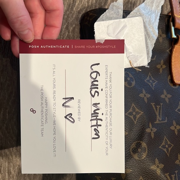 Authentic Louis Vuitton Piano Canvas Bag, Bought off Poshmark and reselling it! - Picture 9 of 9